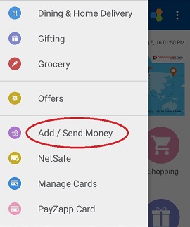 Add Send Money Link