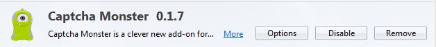 Captcha Monster option